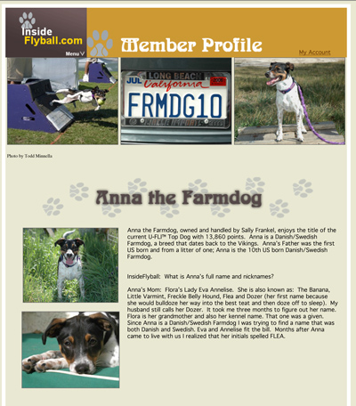 Anna in the Whole Dog Journal